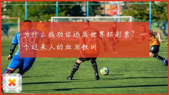为什么我劝你远离世界杯彩票？一个过来人的血泪教训