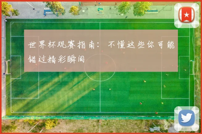 世界杯观赛指南：不懂这些你可能错过精彩瞬间